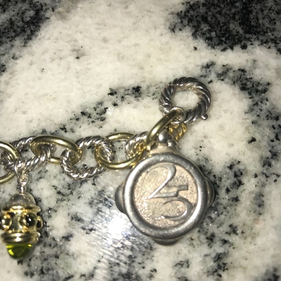 Antique David Yurman Anni Charm Bracelet - Picture 3 of 5